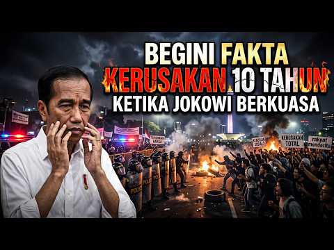 DARI IJAZAH PALSU HINGGA TRAGEDI BERDARAH, TERNYATA BEGINI DAYA RUSAKNYA JOKOWI
