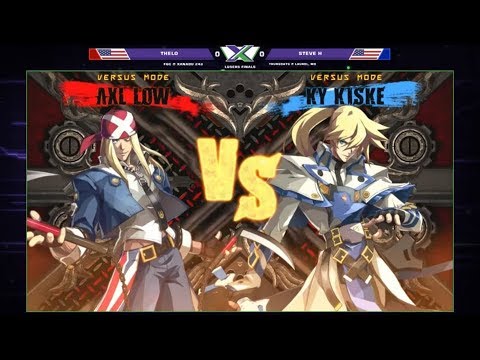 F@X 243 GGXRD2 - Thelo (Axl) vs. Steve H (Ky) - Guilty Gear Xrd REV2 Losers Finals