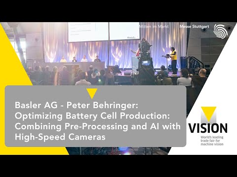 Optimizing Battery Cell Production: Combining Pre-Processing and AI with High-Speed Cameras