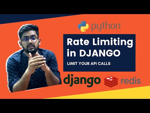 Rate limiting in Django | Limit your API calls | Limit OTP Generattion | Redis In Django thumbnail