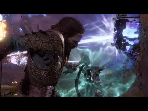 Sindri Destroyed Odin's Primary Attack in Asgard (PS5)