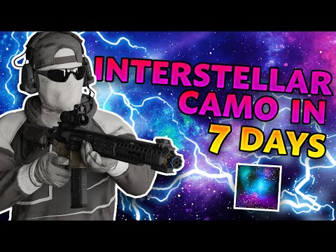 I unlocked the INTERSTELLAR CAMO on MW3 in 7 DAYS!