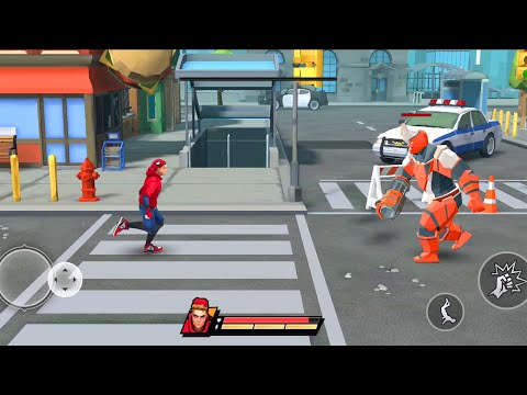 Spider Fighter: Superhero Revenge Android Gameplay