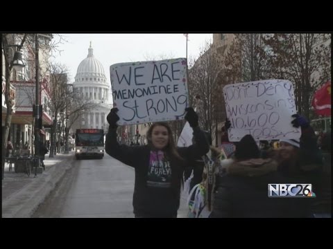 Menominee Tribe's March to Madison Doesn't Get the Governor's Attention