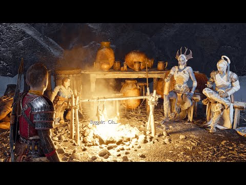 Atreus talks about Freyrs Sacrifice Scene - God Of War Ragnarok