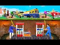 भूमिगत पेट्रोल पंप वाला Underground Petrol Pump Station Wala