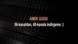 Video thumbnail for Amek G2520 Mixing Console - Final Cut by Sarı Ev Müzik Yapım Prodüksiyon