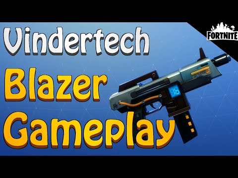 FORTNITE - Vindertech Blazer Machine Pistol Gameplay Video