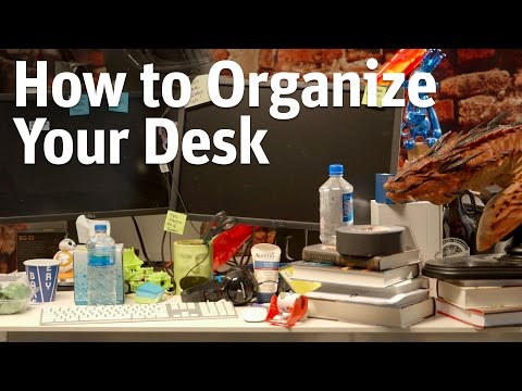 How to Organize Your Desk