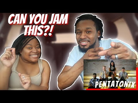 FIRST TIME REACTION TO PENTATONIX TOP POP, VOL. I MEDLEY | The Demouchets REACT