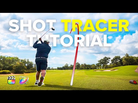 How to create GOLF SHOT TRACERS | FCP | APPLE MOTION