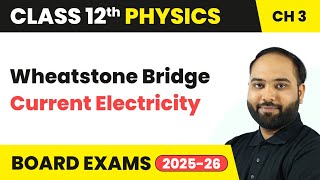 Wheatstone Bridge - Current Electricity | Class 12 Physics Chapter 3 | CBSE 2024-25