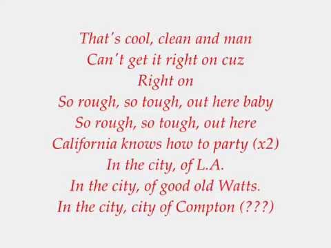 Ronnie Hudson - West Coast Poplock Lyrics