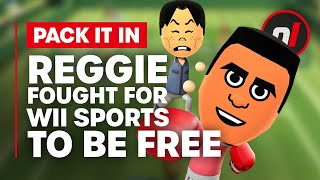 Reggie Fought For Wii Sports and Miyamoto Wasn't Happy