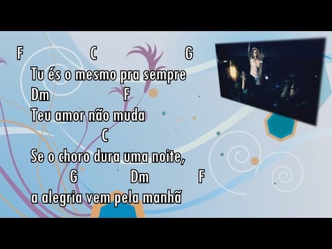 #Cifra "Teu Amor Não Falha" — Nívea Soares — em Am (lá menor)