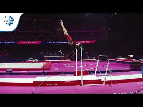 Valeriia OSIPOVA (UKR) - 2018 Artistic Europeans, qualifications bars