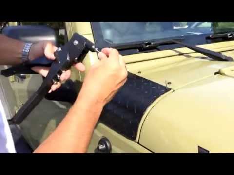 Jeep Wrangler JK Cowl Cover Installation - Warrior Products