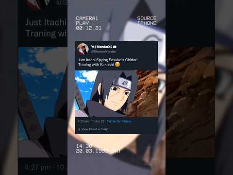 Itachi & Sasuke 😌 #naruto #itachi #sasuke #shorts