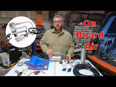 Easy DIY Viair On Board Air Compressor System For My XJ