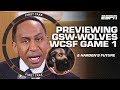 WARRIORS Or WOLVES Who Needs Game 1 More BELIEF IN James Harden Fading First Take