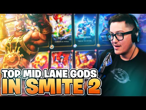 TOP 5 MID LANERS - OB14 SMITE 2