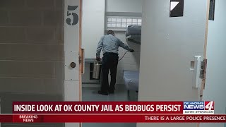 Inside look at OK County Jail as bedbugs persist