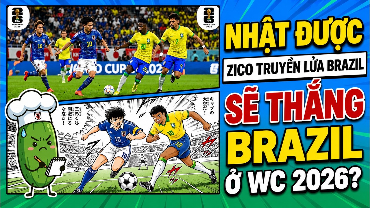 Liệu Nhật Bản học Brazil có thắng được Brazil? [Dưa Leo DBTT]