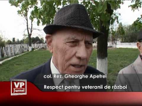 Respect pentru veteranii de război