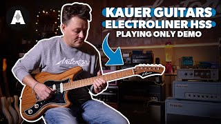 Video thumbnail for Kauer Guitars Electroliner HSS - Guitar Loops With Danish Pete! by Andertons Music Co