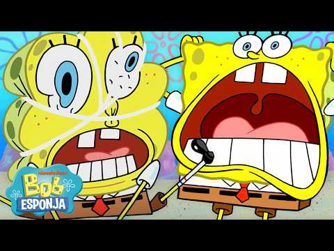 Bob Esponja, y cada clip es más loco que el anterior 🤪 | Bob Esponja en Español