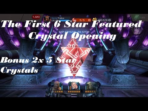 6 Star Featured Crystal And Double 5 Star Opening - Marvel Contest of Champions