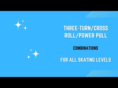Warm-Up On Ice: Three-Turn with Cross Roll and Power Pull
