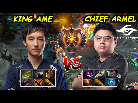 Secret.Armel [Snapfire] vs Ame [Troll Warlord] SERVER SEA EPIC Game Dota 2 pro Gameplay