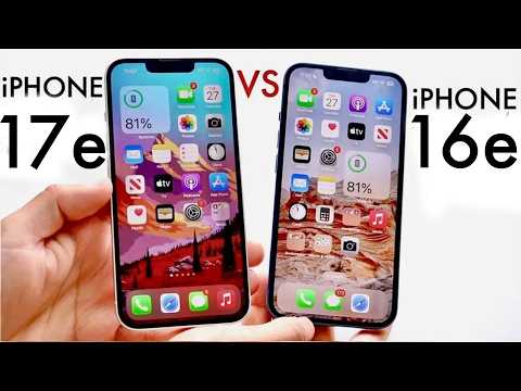 iPhone 17e Vs iPhone 16e! (Quick Comparison)