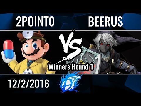 2Point0 vs Beerus - Winners Round 1 - ULM Smash Conference 6