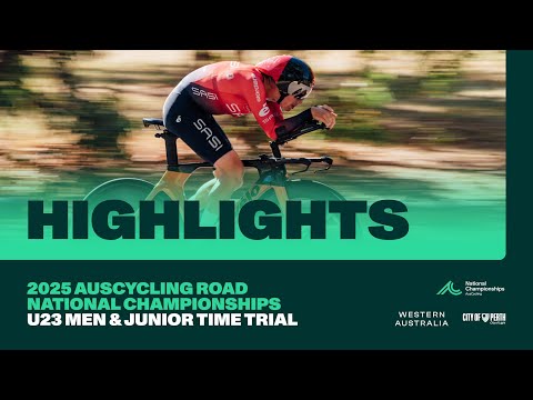 U23 Men & Junior Individual Time Trials - Highlights | 2025 AusCycling Road National Championships