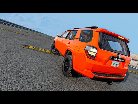 Cars VS Bumps #1 - BeamNG drive