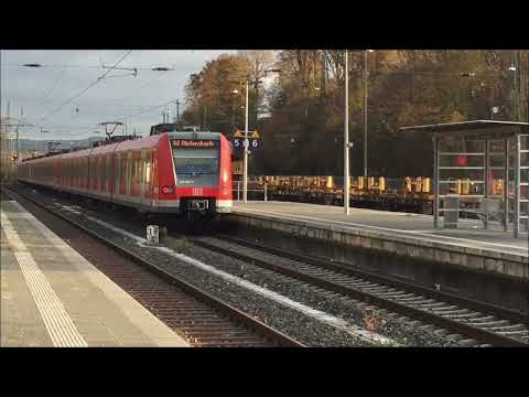 S-Bahn Rhein-Main [Niedernhausen Ts.] Linie S2 nach Dietzenbach Bahnhof | Alemanha (2023) Teil 4