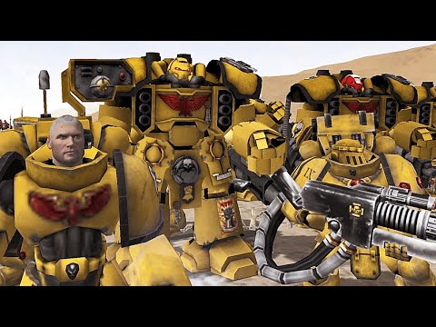 Unification Mod | Imperial Fists vs Blood Legion of Khorne - Survival 2021 / Dawn of War: Soulstorm