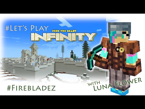 Let's Play Minecraft!  FTB Infinity Evolved, Pt.2, Meet The Villagers