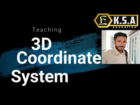 1 Teaching 3D Coordinate System