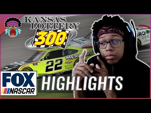 Kry Reacts to NASCAR Kansas Lottery 300 Highlights