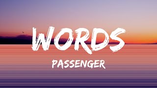 Passenger - Words (Lyrics)