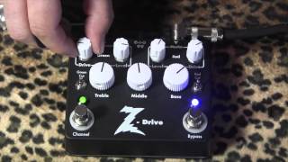 Video thumbnail for Dr Z Z-Drive Overdrive demo with Antidote head/cab & MJT Strat by gearmanndude