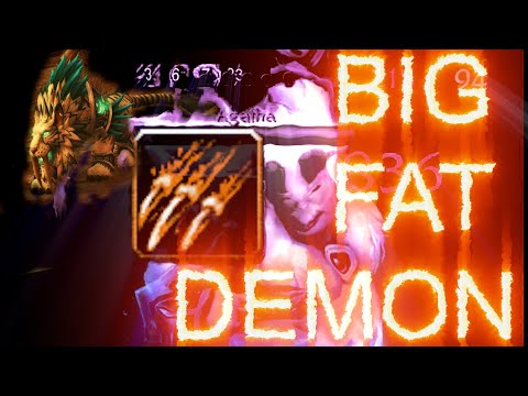 How I deal with Agatha, the fat demon lady - Feral Druid Timewalking Mage Tower