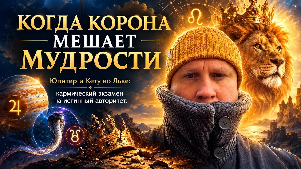 ЮПИТЕР И КЕТУ ВО ЛЬВЕ: КОГДА КОРОНА МЕШАЕТ МУДРОСТИ