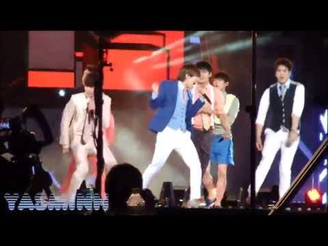 BtoB (비투비) - WOW + 2nd Confession (두 번째 고백) @ Dream Concert 130511 - 직캠