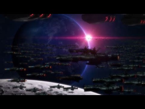 Space Battleship Yamato 2202 | Battle of saturn | Wave motion Fleet Annahilating The Galantis