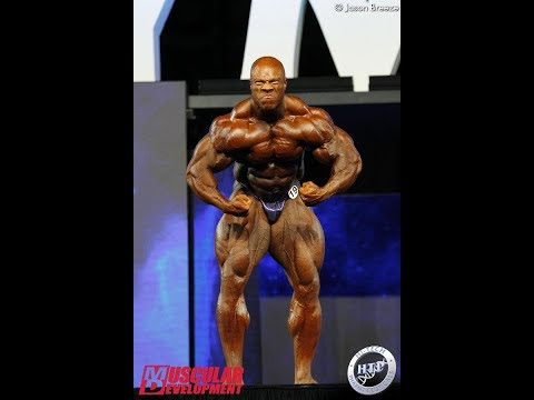 Phil Heath's first Olympia vs his last Olympia 2008 vs 2018