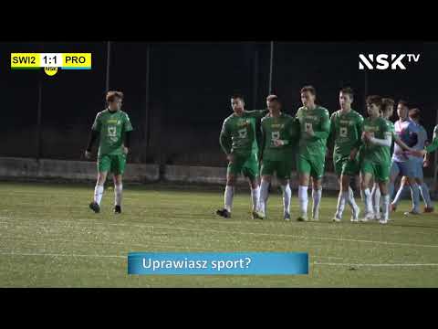 tv.nsk.pl [1:1 Kopczyński 29] MKS Świt II Nowy Dwór Maz - ŁKS Promnik Łaskarzew 1:3 (1:1) 2023-11-04